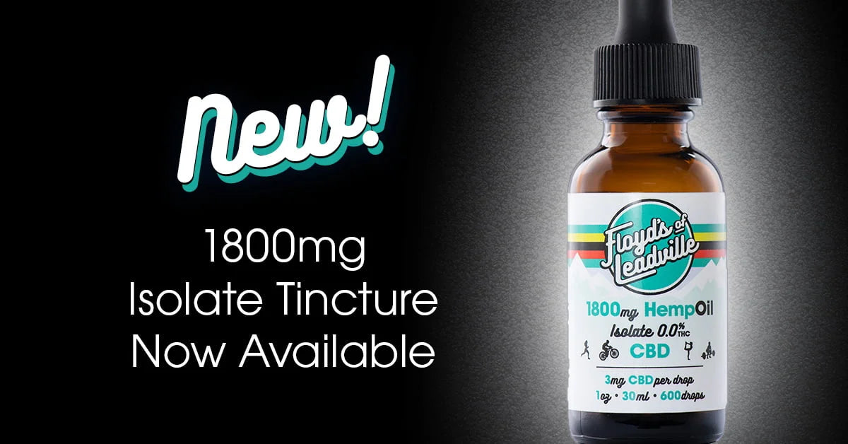 FLOYDS OF LV TINCTURE CBD ISO (THC FREE) 1OZ 1800MG main image 1