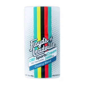A Container of Floyds of Leadville THC-Free Isolate Cooling SportsCream